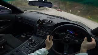 [POV] RX-7 chasing GT86 on touge