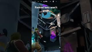 Diamond rank bots are easy to kill #ranked #fortnite #gaming #ogfortnite #chapter1map