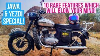 10 UNIQUE features of the Vintage JAWA motorcycle 