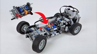 LEGO RC Car With 4-Speed Manual Gearbox