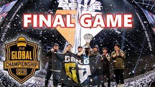 PUBG GLOBAL CHAMPIONSHIP WINNER GEN.G - FINAL GAME - Pio, Loki, Esth3r & Taemin