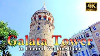 Galata Tower Walking Tour - 4K UHD