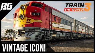 Classic Santa Fe Railroad F7 | Train Sim World 3 | Cajon Pass