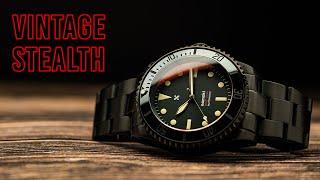 Seiko Mod - BUILDING the VINTAGE STEALTH DIVER