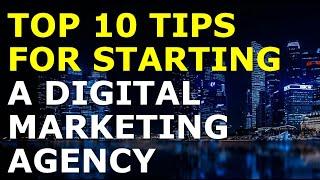 Starting a Digital Marketing Agency Business Tips | Free Digital Business Plan Template Included