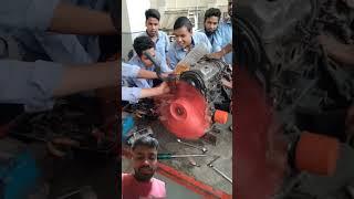 ItI diesel mechanic students practical #automobile  #mechanicalengineering #youtube #students