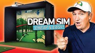 This Golf Simulator is EASIER & CHEAPER Than You Think!