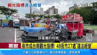 夜市成台南觀光指標！　48夜市27處「違法經營」｜三立新聞網 SETN.com