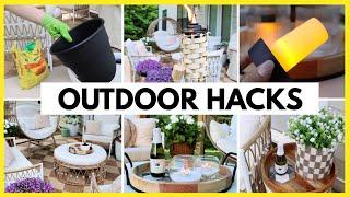 10 Amazing Outdoor Hacks to Upgrade Your Space in Minutes!