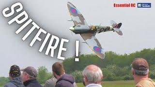 SPITFIRE ! STRAFING TIBENHAM AIRFIELD | RC WARBIRD ACTION