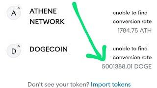 How to Withdraw Doge on Athene Network App // Athene Listing // Athene Network New Update