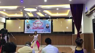 Mrs Arunachal Tallent round performance by Tania Ampung