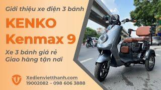 Xe Điện 3 Bánh KenKo Kenmax 9 - Xe Máy Điện Cho Người Già Dưới 14 Triệu