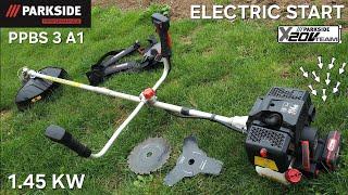Gasoline brushcutter Parkside Performance PPBS 3 A1 with electric start X 20V TEAM