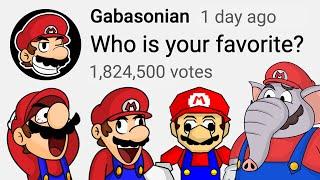 Funny Mario Poll MEGA Compilation - Gabasonian