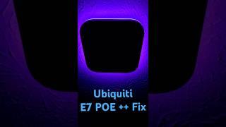 Ubiquiti Enterprise E7 POE ++ Adapter Install #shorts #youtubeshorts #ubiquiti