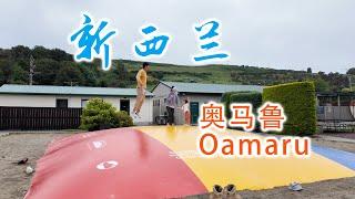 到达奥马鲁Oamaru，店铺关门，见不到人(新西兰 Harold Vlog 890)