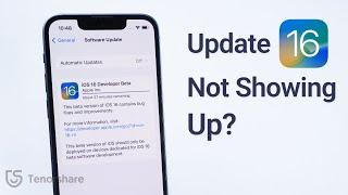 Обновление iOS 18/17/16 не отображается? 5 способов помочь вам