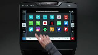 Matrix Fitness Canada: Touch XL Console Walkthrough Device Pairing