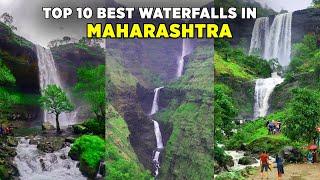 Top 10 Best Waterfalls In Maharashtra | Famous Waterfalls near Mumbai and Pune (Monsoon)