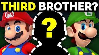 The mystery of the missing Mario brother