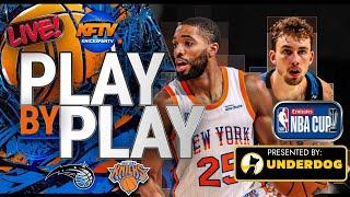 New York Knicks vs  Orlando Magic Play-By-Play Show (12/3/24)