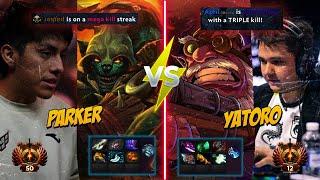 ¡PARTIDAZA DE PARKER VS YATORO! ¡DOTA DE FULL MECHA Y PRESIÓN! ¡ASÍ SE PREPARAN PARA LA DREAMLEAGUE!