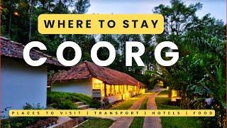 தமிழில் -  Where to Stay In Coorg - One Stop Video for Your Coorg Stays