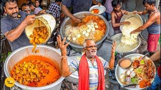 Famous Lal JI Chicken Biryani Daily 500 Kg Chicken Biryani Making Rs. 100/- Only l Muzaffarpur Food