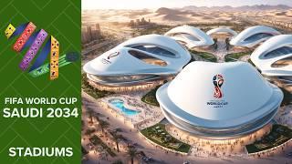 SAUDI ARABIA'S 2034 World Cup Stadiums EXPOSED