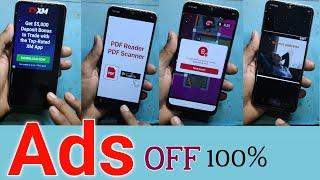 Oppo mobile ads stop solution|| how to solve ads problem on oppoA5s|| Ads problem solution100%