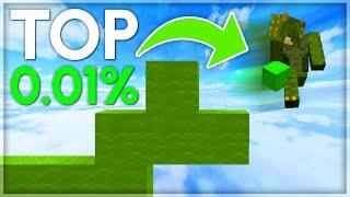 How I Became A Top 0.01% Minecraft Player...