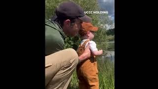 Olivia Munn and son Malcolm wear matching overalls as they enjoy a family vacation in Idaho #shorts