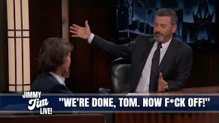 Tom Cruise Kicked Off Jimmy Kimmel's Show After Fiery Clash!