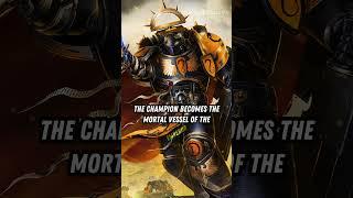 Emperor's Champion: The Pinnacle of Honor and Glory in the Black Templars #shorts #warhammer40k