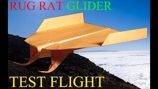 Amazing Paper Airplane Rug Rat Test Flights (John Collins)