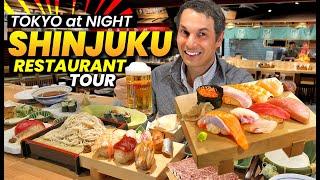 Shinjuku Restaurant Tour Experience | Sushi, Wagyu, Tempura in Tokyo  ONLY in JAPAN