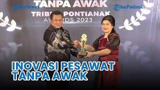 POLNEP Raih Penghargaan Inovasi Pesawat Tanpa Awak Di Tribun Pontianak Awards 2023