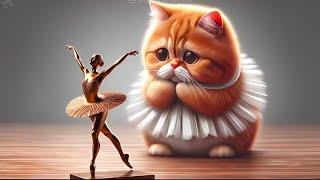 The Sad Kitten Was Bullied at Dance School  #cat #cutecat (keep your dream alive) #cats #catlover