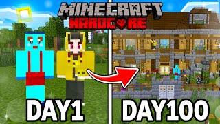 【マイクラ100days】けなそゆ、けなたろうが100日間ハードコア生活した結果【まいくら/マインクラフト】