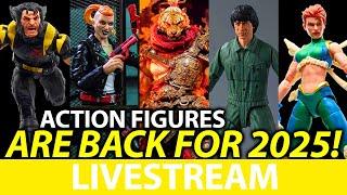 Action Figures Are BACK for 2025! Action Force, Marvel Legends, SHF and MORE!