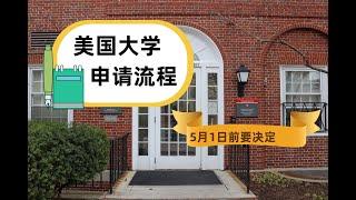 美国大学申请流程