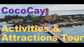 Cococay (Royal Caribbean Private Island) -Things to do , Beaches, Bars, Buffet and Attractions Tour