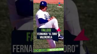 Fallece Fernando “El Toro” Valenzuela | #Shorts | Noticias con Nacho Lozano