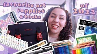 my favourite art supplies & books from this year 