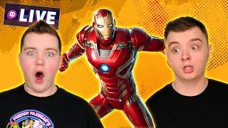 New Fortnite Iron Man Skin!!! Live: Uploads Of Fun!!!