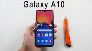 GALAXY A10 samsung com novo design - Unboxing