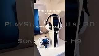 Pulse 3D vs Sony Inzone H9 the best headsets for the PS5? #playstation #ps5 #gamingheadset #pulse3d