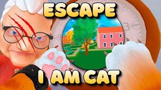 Finally ESCAPING the House! | I am Cat VR on Meta Quest