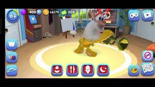 My talking Tom to talking booba dance booba teath clean booba funny cartoon 4